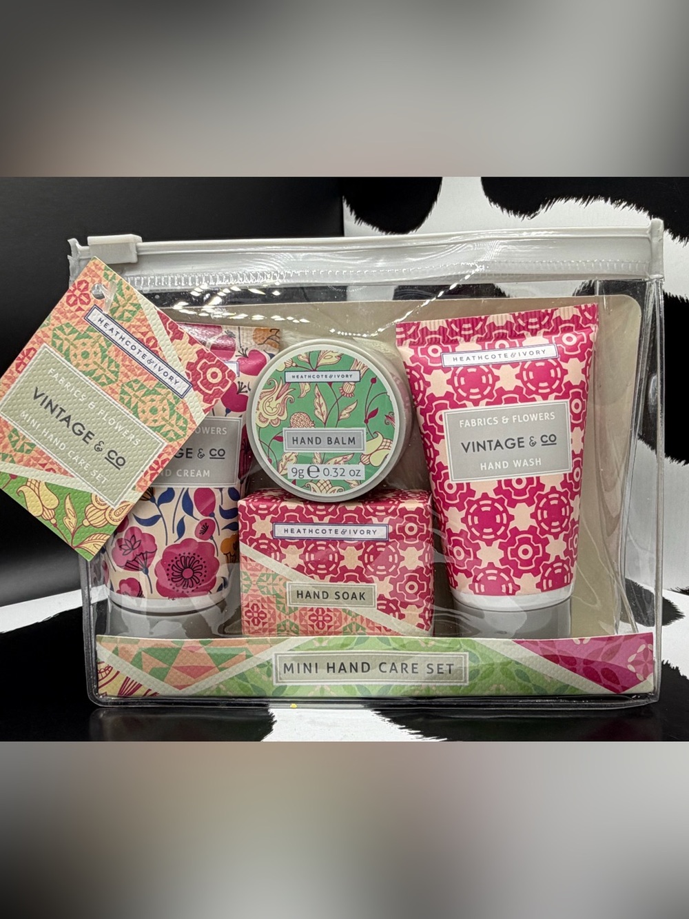 Vintage & Co Pink Hand Wash - Mini Hand Care Set